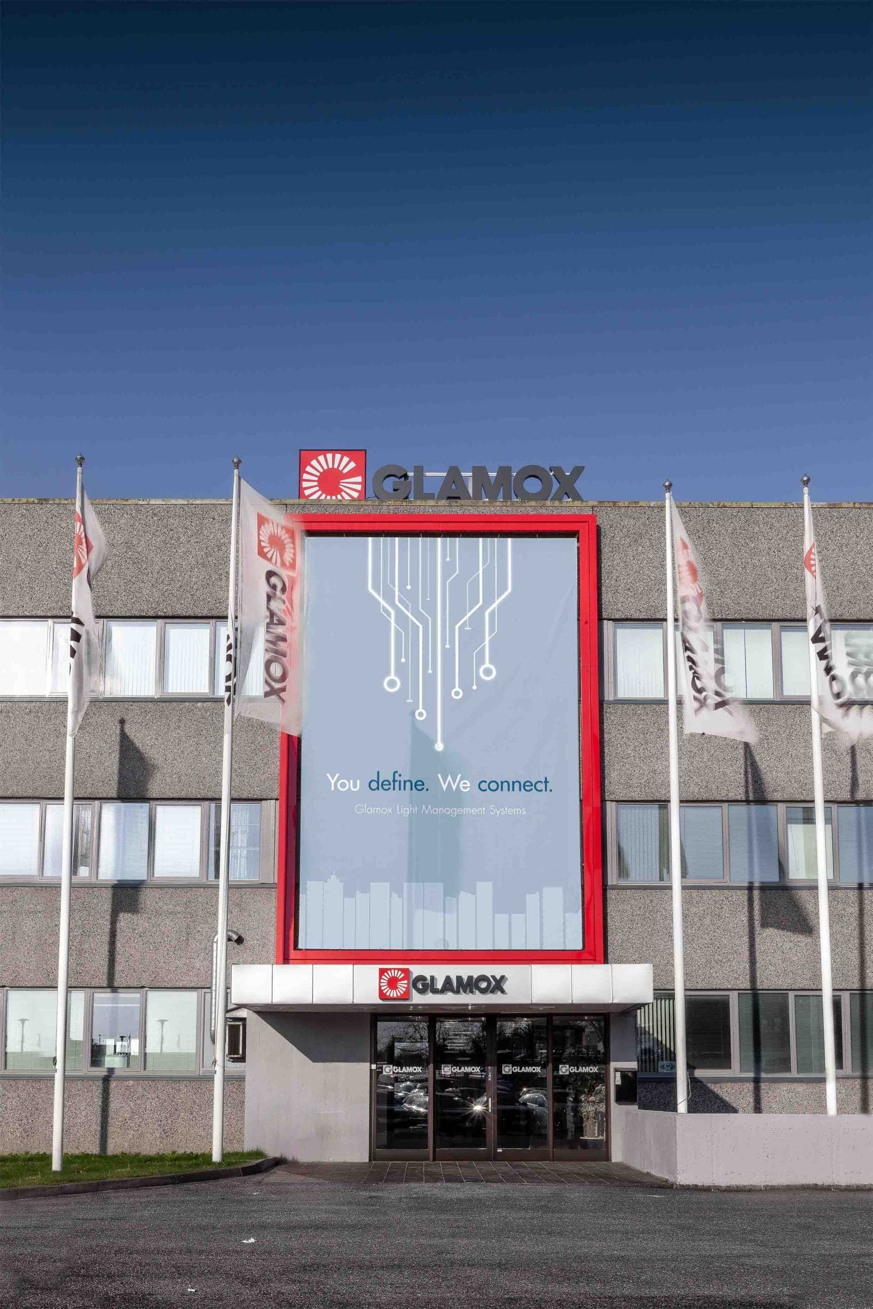 Fasadeskilt Glamox