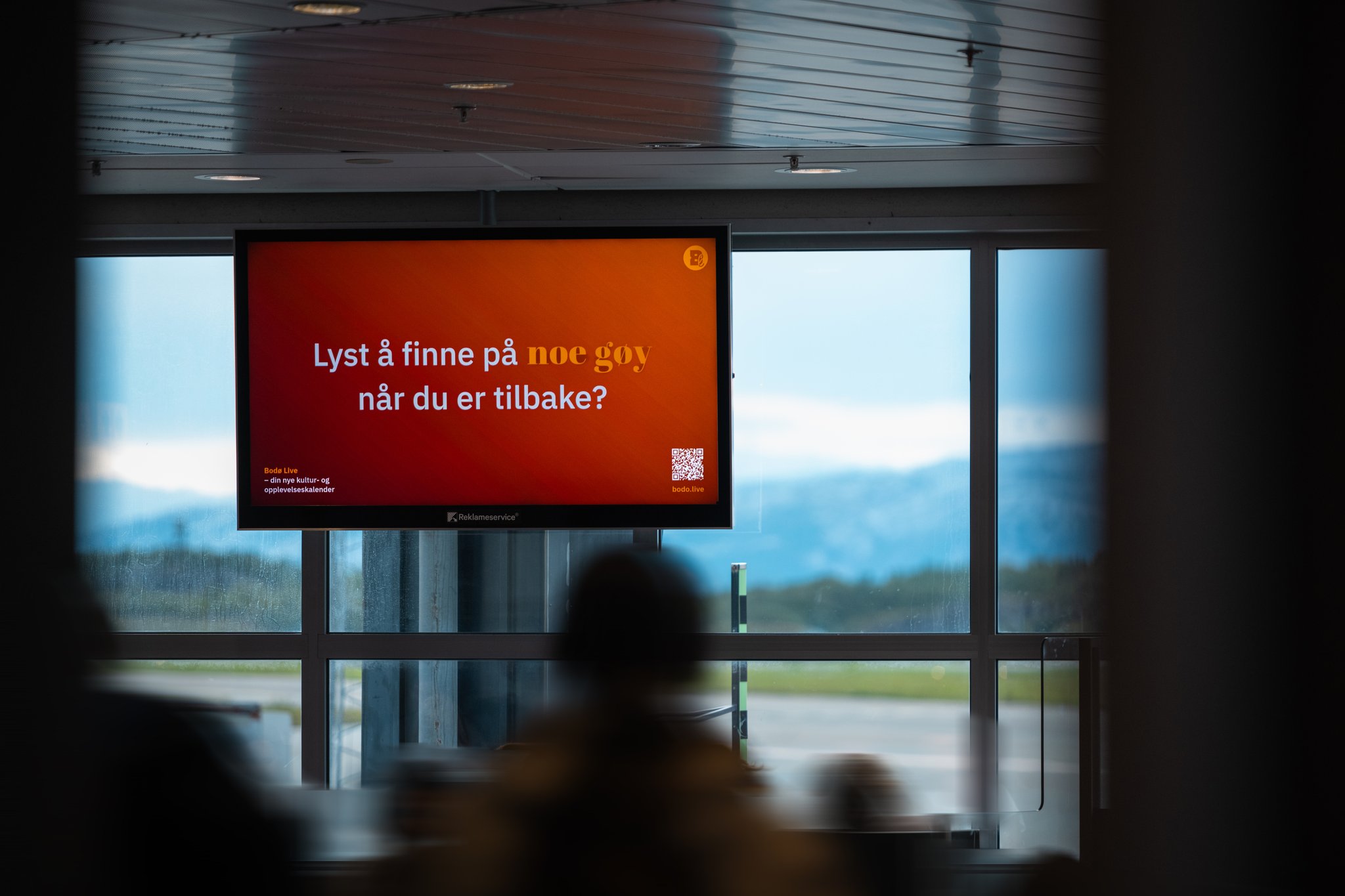 Skjermnettverk — Alle soner — Bodø lufthavn
