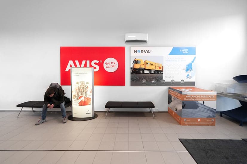 Banner — Ankomst